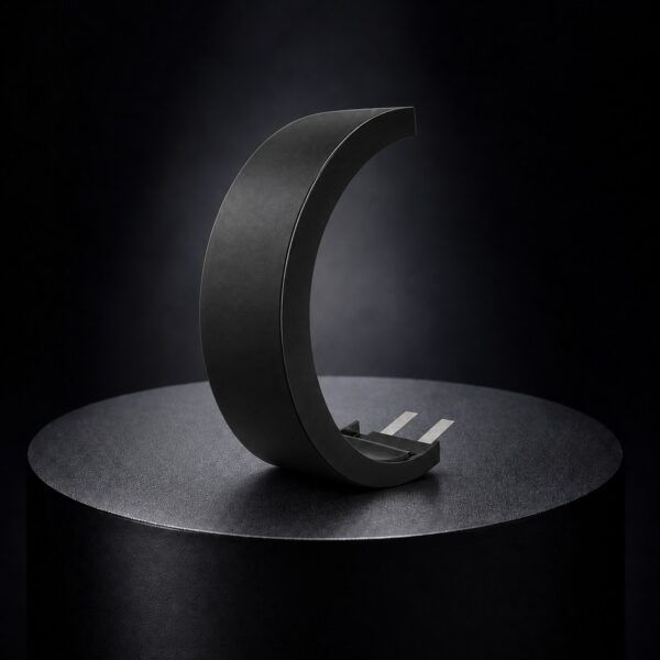 Curved Battery for Smart Rings